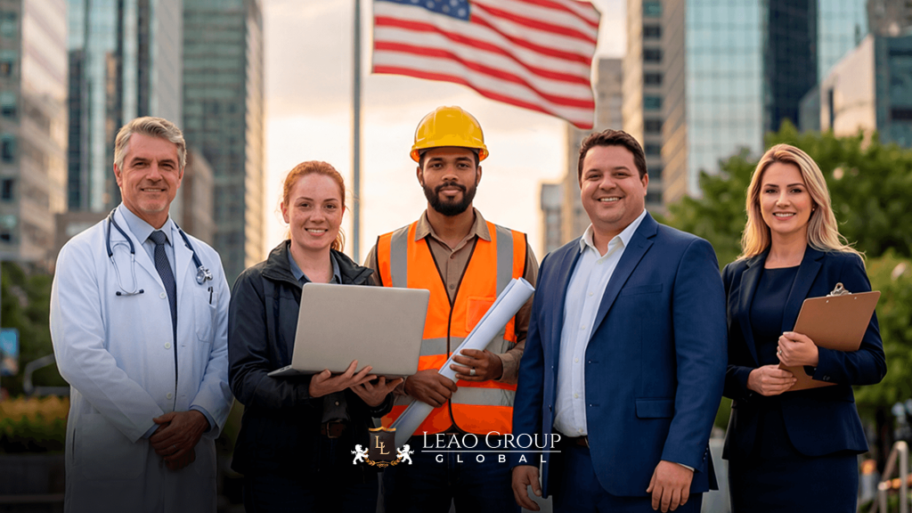 Conexão Green Card, top 5 profissões